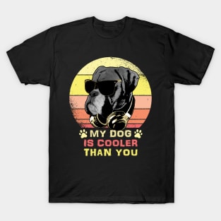 My Dog Is Cooler Than you Bling T-Shirt